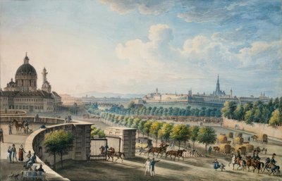 Wien vom Schwarzenbergpalais / Alt von Jakob Alt